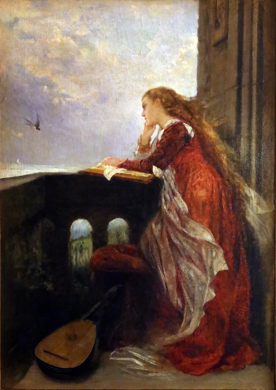 Stefano - Pia de' Tolomei, donna al balcone